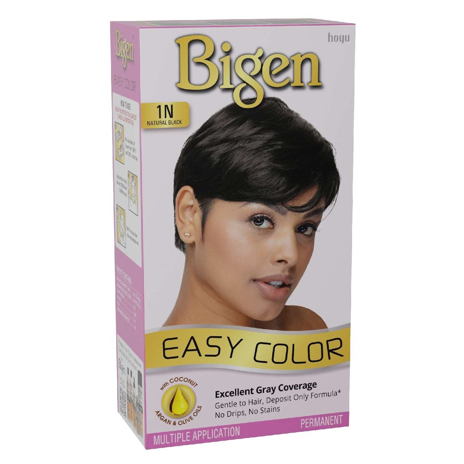 Bigen Easy Color #1N Natural Black Kit
