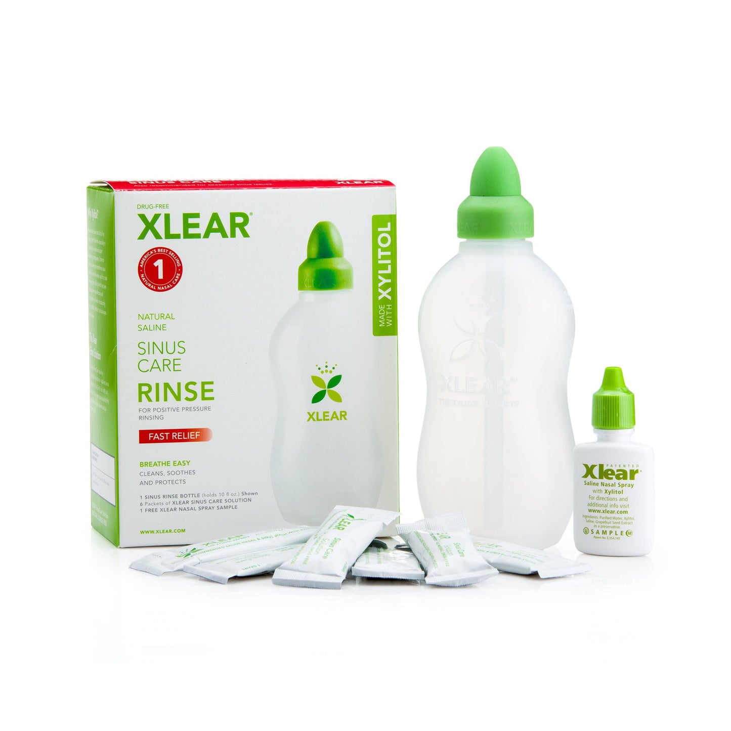 XLEAR SINUS RINSE KT W/6PK