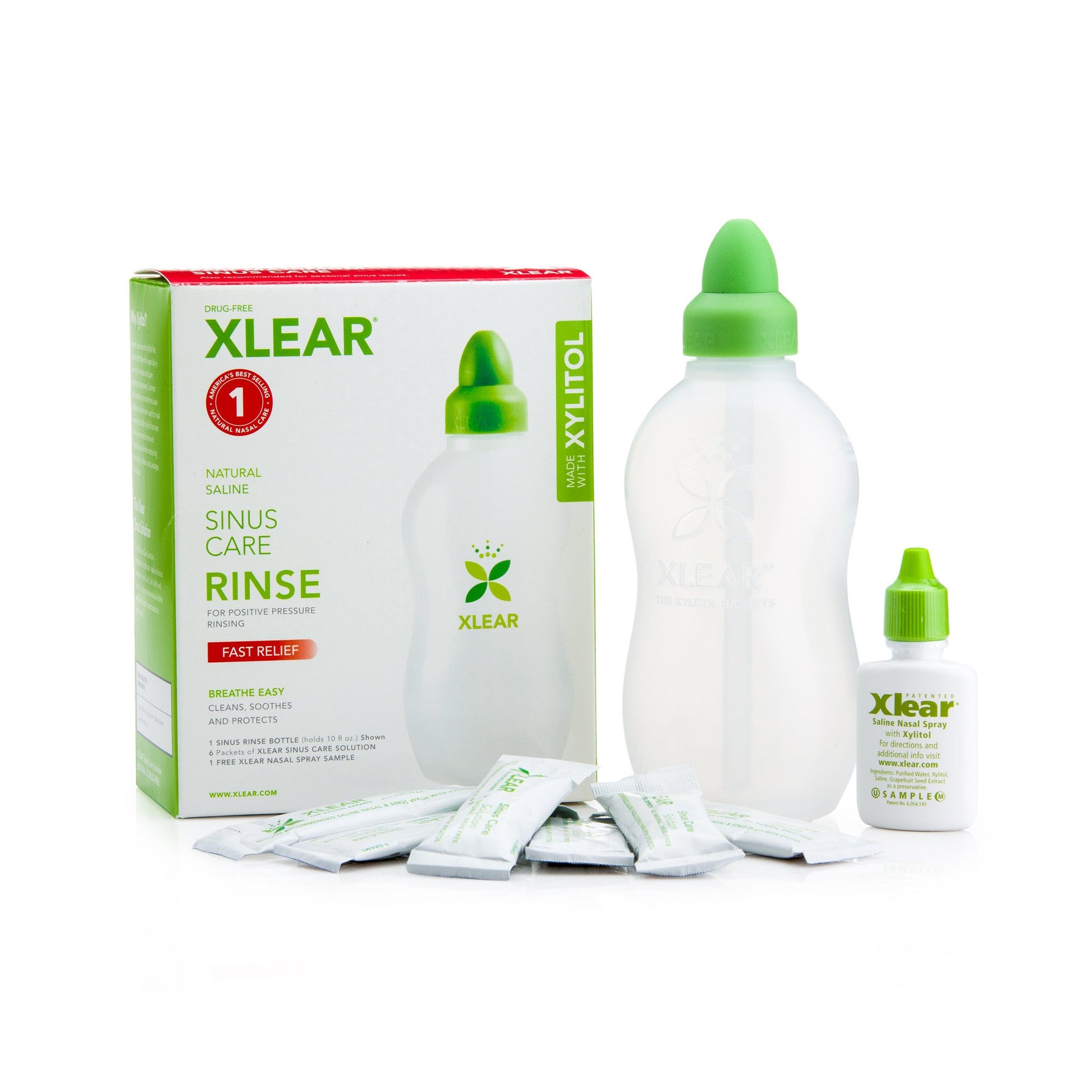 XLEAR SINUS RINSE KT W/6PK