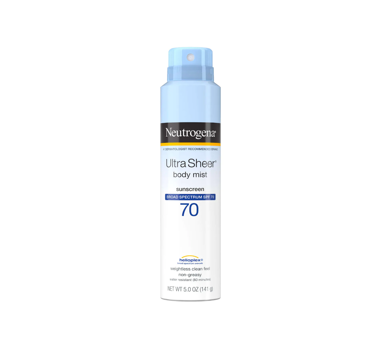 NEUT ULTRA SHEER FACE SPF70 LIQ 1.4OZ