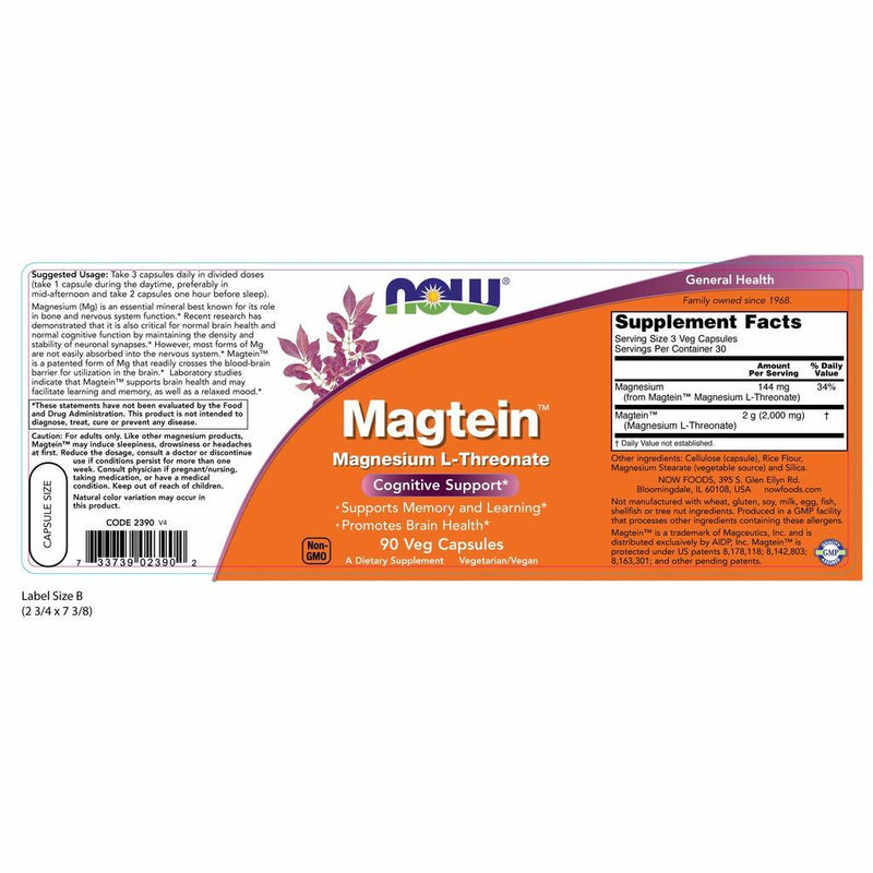 NOW FOODS MAGTEIN
