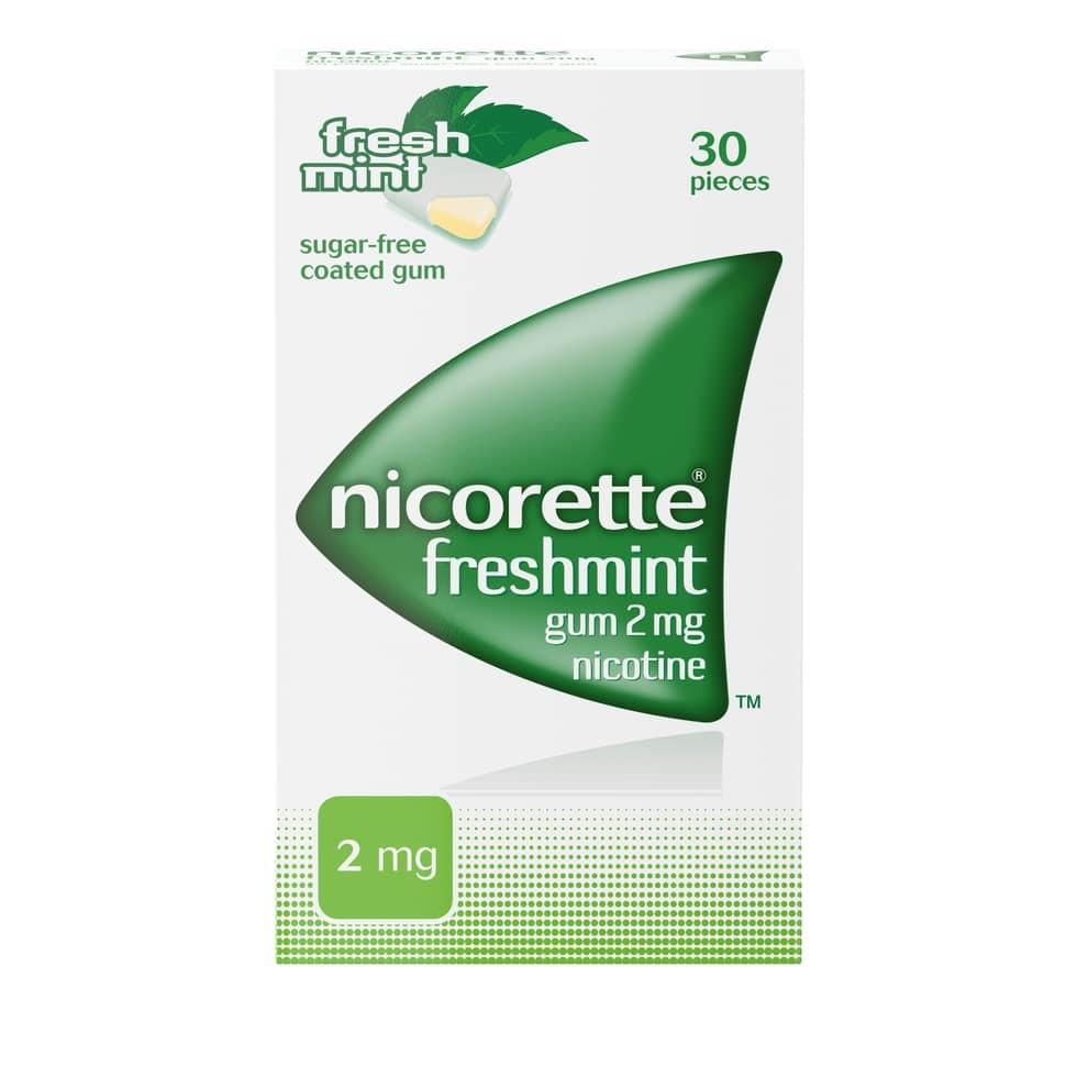 GNP NICOTINE GUM 2MG CTD ICE MINT 40CT