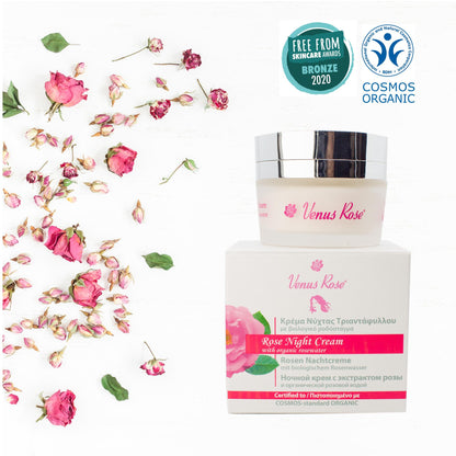 NIGHT CREAM,SMOOTH,ROSE
