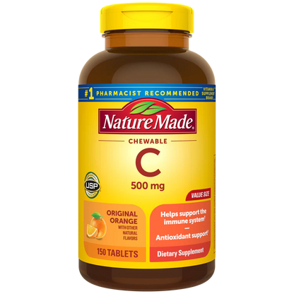 VITAMIN C 500MG E/S GUMMY 60CT NAT MADE