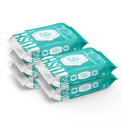 WIPES,TUSH,MED,FLUSHABLE
