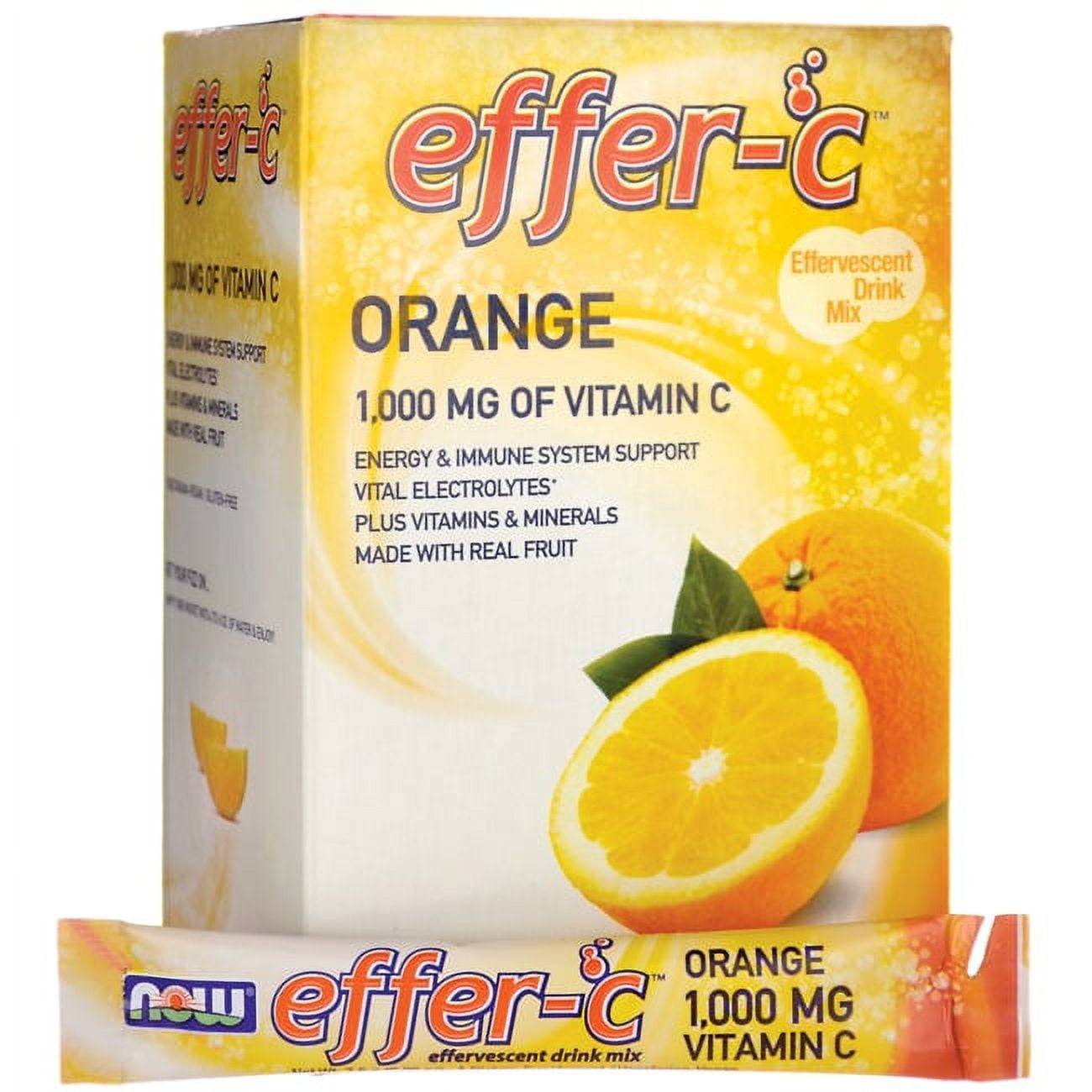 GNP IMMUNE SUPPORT EFFER ORANGE PWD 10+2