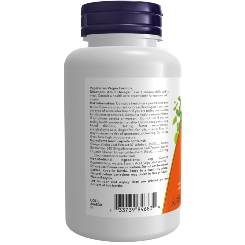 GINKGO BILOBA CP 125MG 180