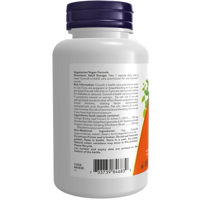 GINKGO BILOBA CP 125MG 180
