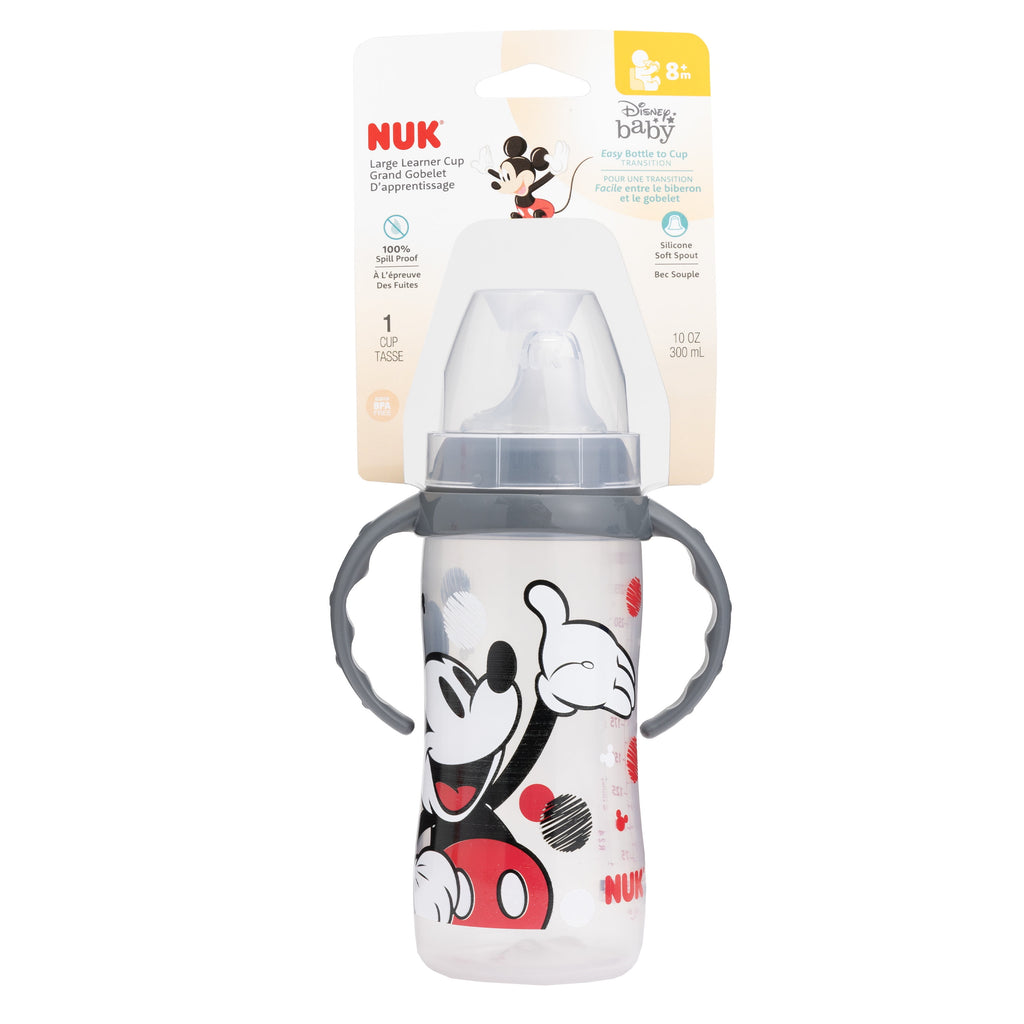 NUK Disney Learner Cup Mickey Mouse 5 Oz Soft Spout Sippy Cup 6+ Months