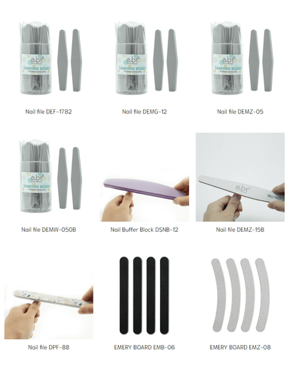 KISS Shaping Emery Board Nail File - 80/180, 2 count