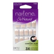 Nailene So Natural 36 Acrylic Nail Set