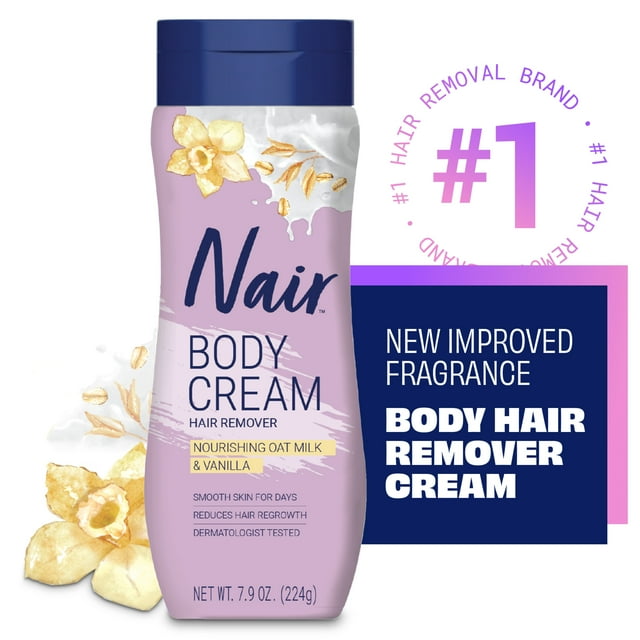 NAIR BODY CREAM OAT VANILLA 7.9