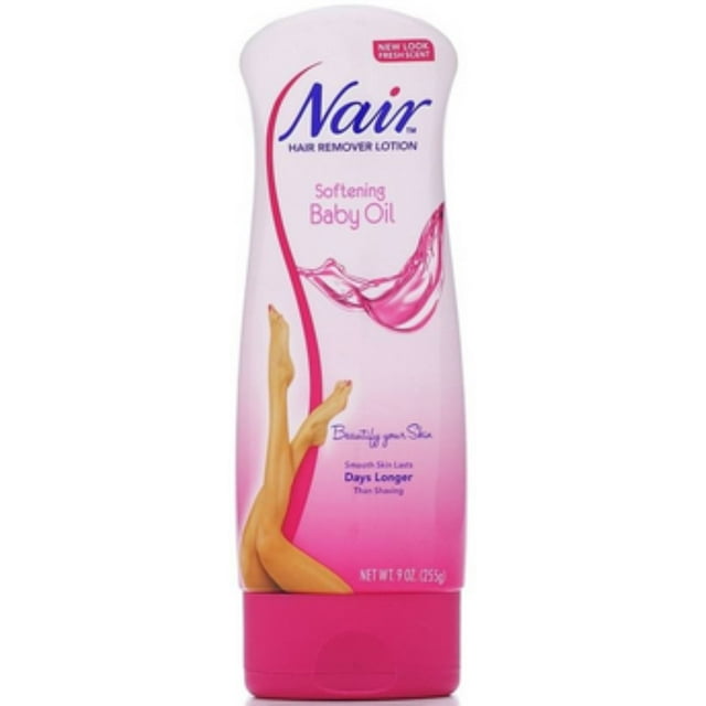 NAIR BABY OIL LOTION 9OZ