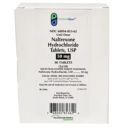 NALTREXONE TB 50MG 30 CPLT