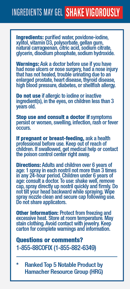 COFIXRX NASAL CLEANSE SN 0.34OZ