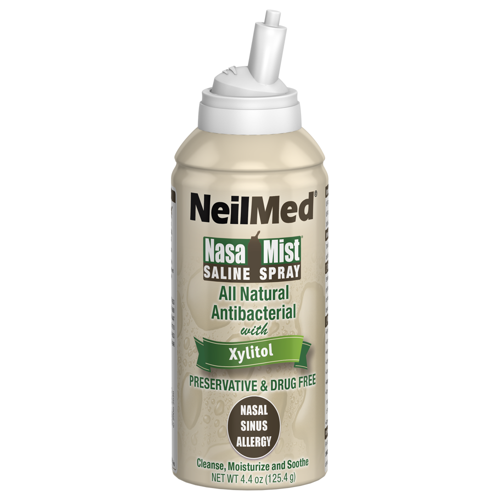 NEILMED SPARKLING SWTR SALINE SPY 4.3OZ