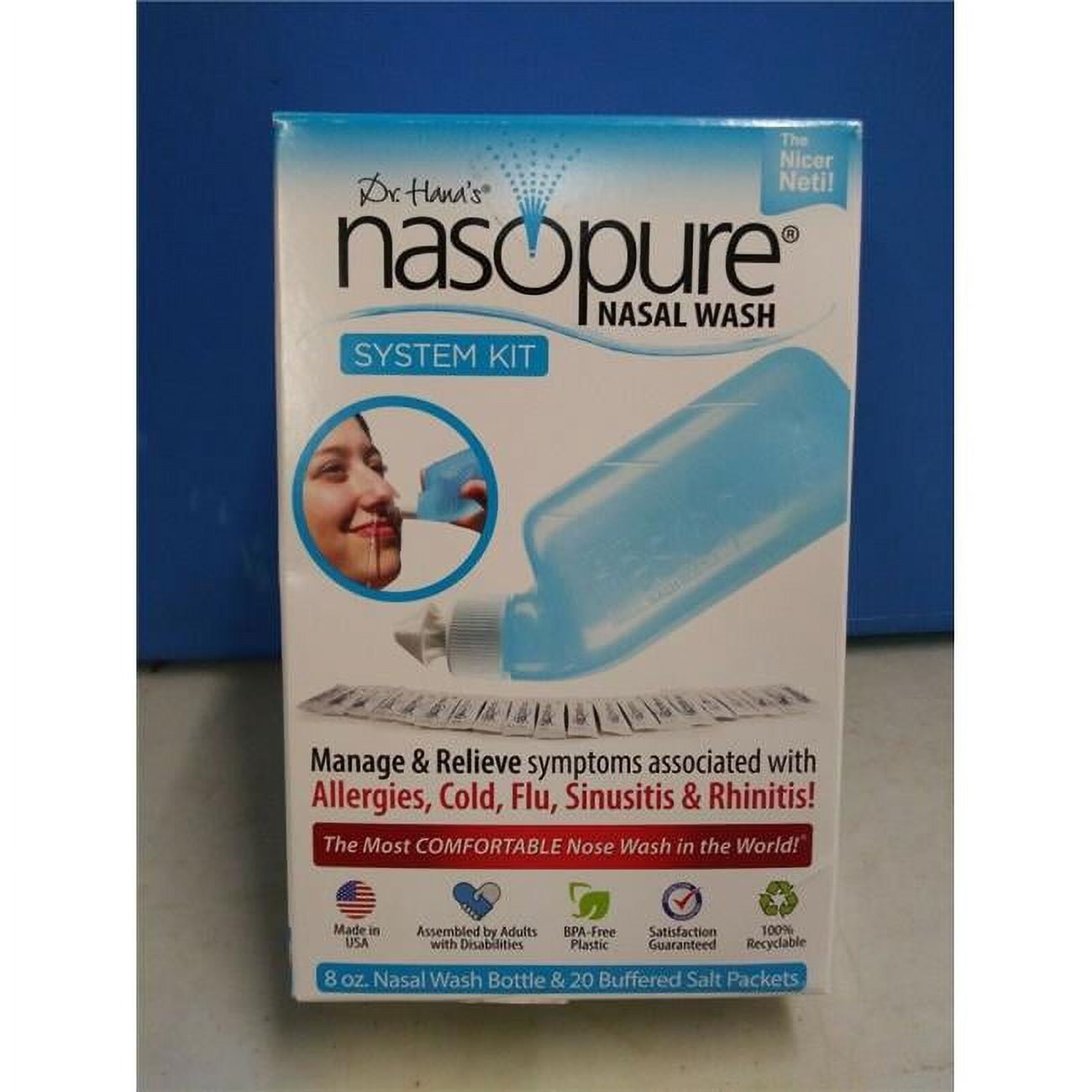 GNP NASAL WASH SQUEEZE KIT W/ SALINE PK