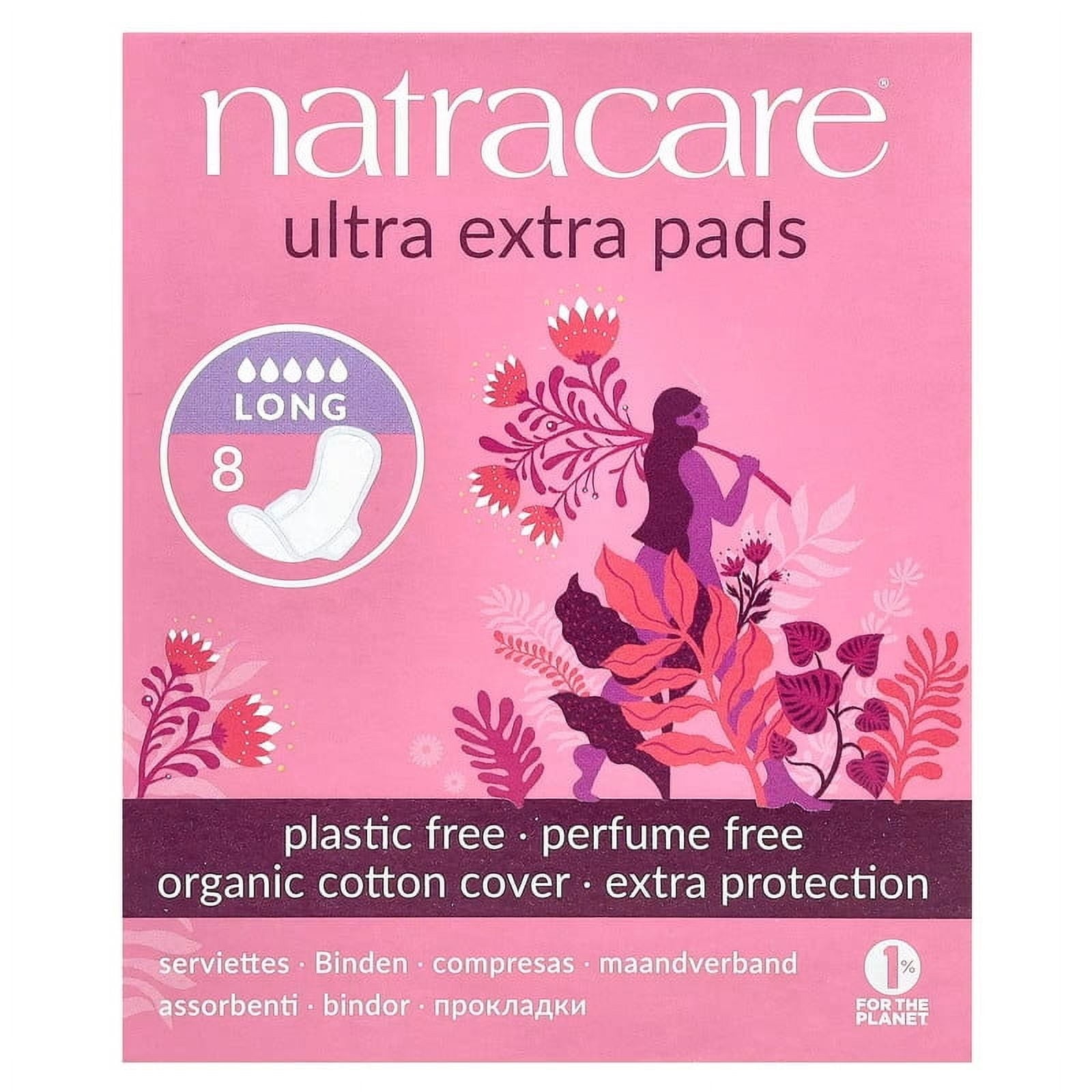 NATRACARE PADS,ULTRA XTRA,NORML,WNG