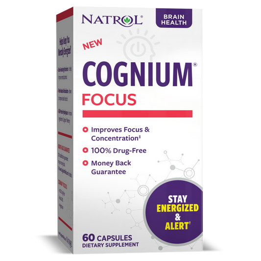 COGNIUM BRAIN HEALTH TABLETS 60CT NATROL