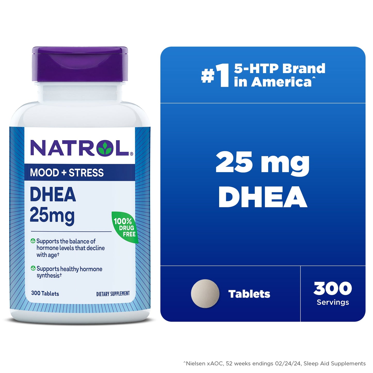 NATROL DHEA 25MG 90CAP