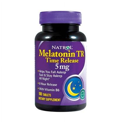 NATROL MELATONIN TR TB 5MG 100