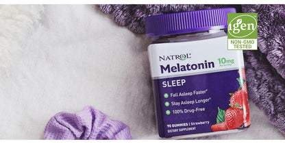 NATROL MELATONIN MAX,BLUBRY,GUMY