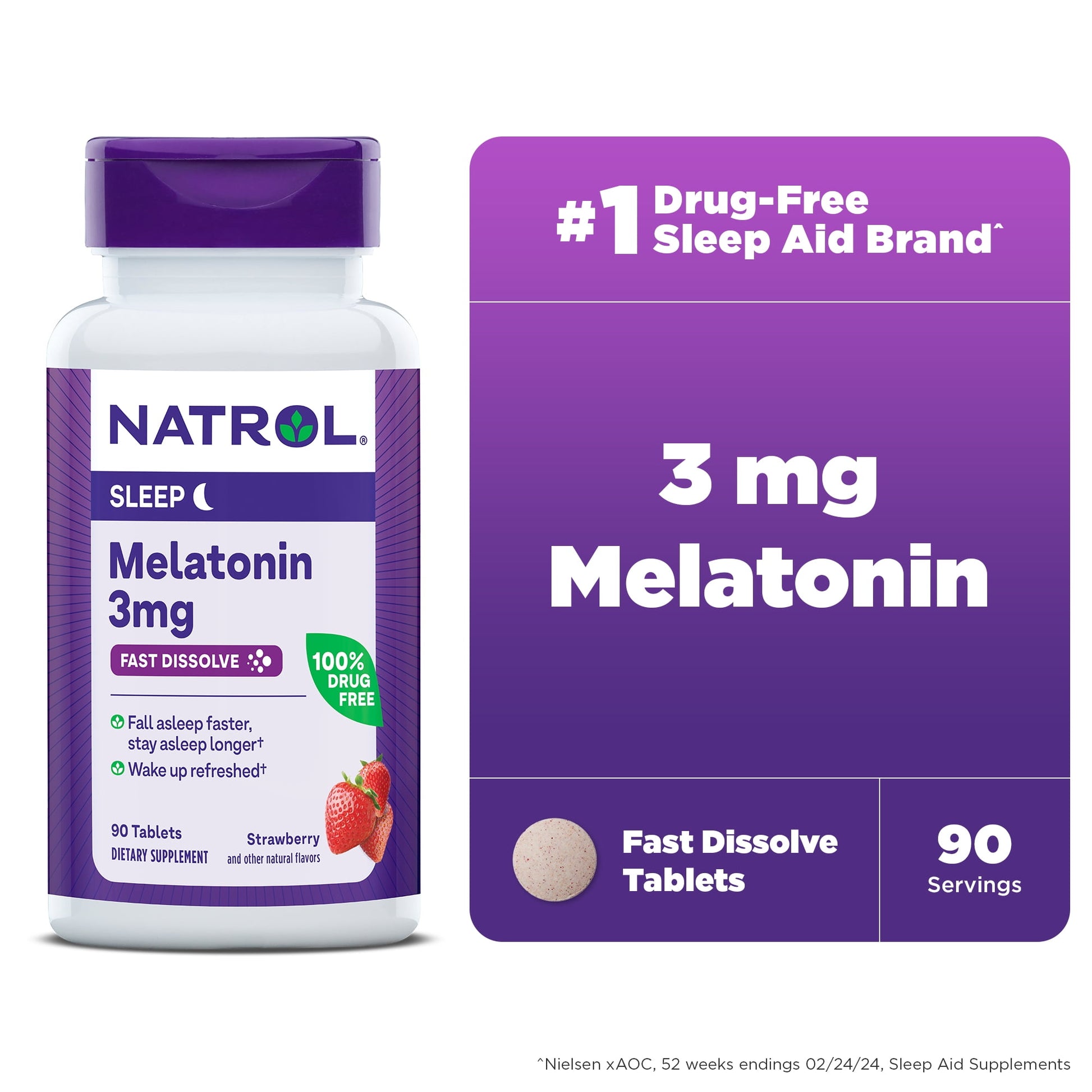 NATROL MELATONIN,1 MG