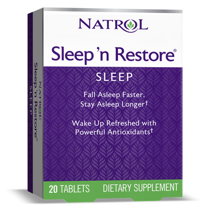 NATROL SLEEP & RESTORE PK10 LM CH