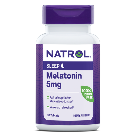 NATROL MELATONIN POUCH 5 MG GMY 10CT