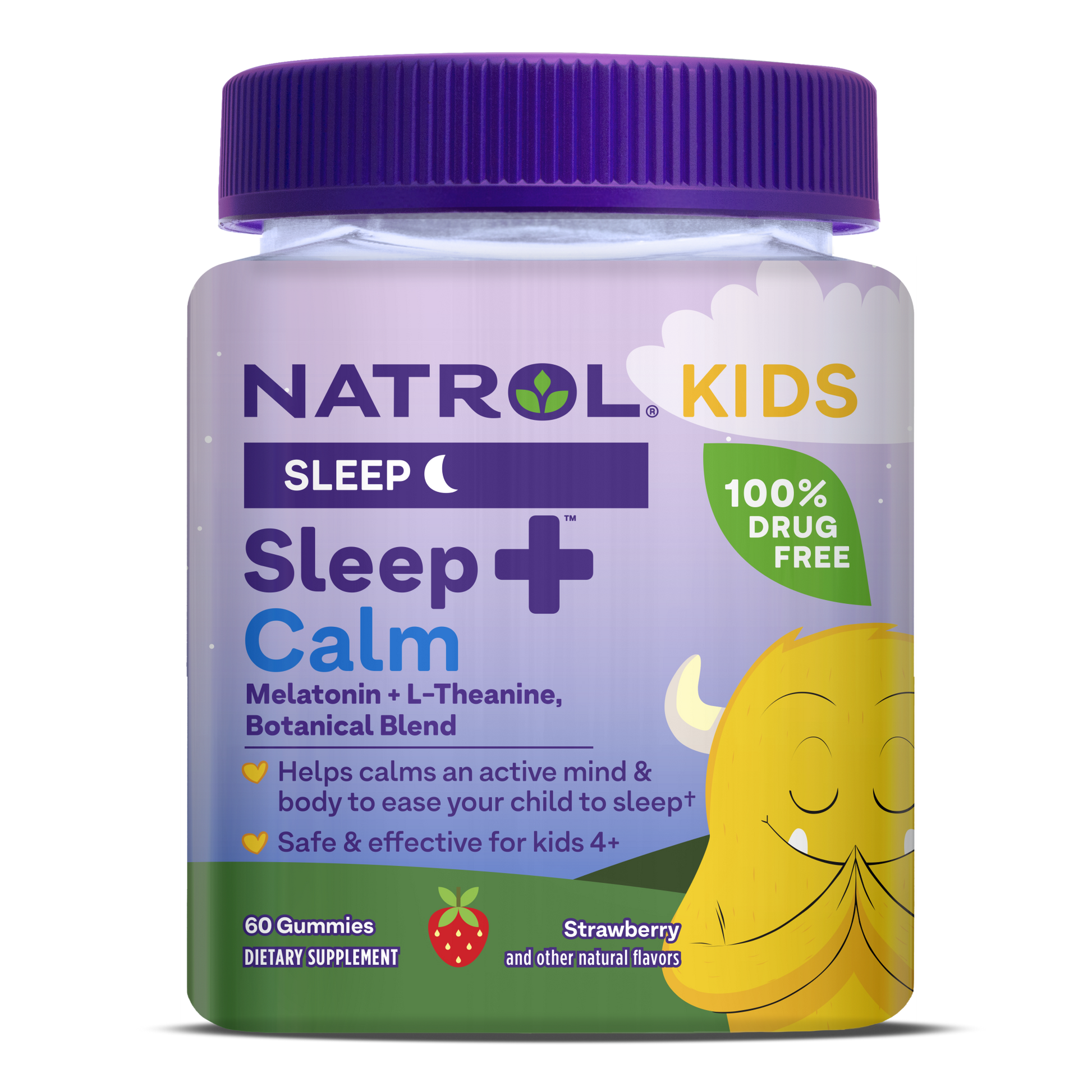 NATROL SLEEP + CALM GUMMY 60CT