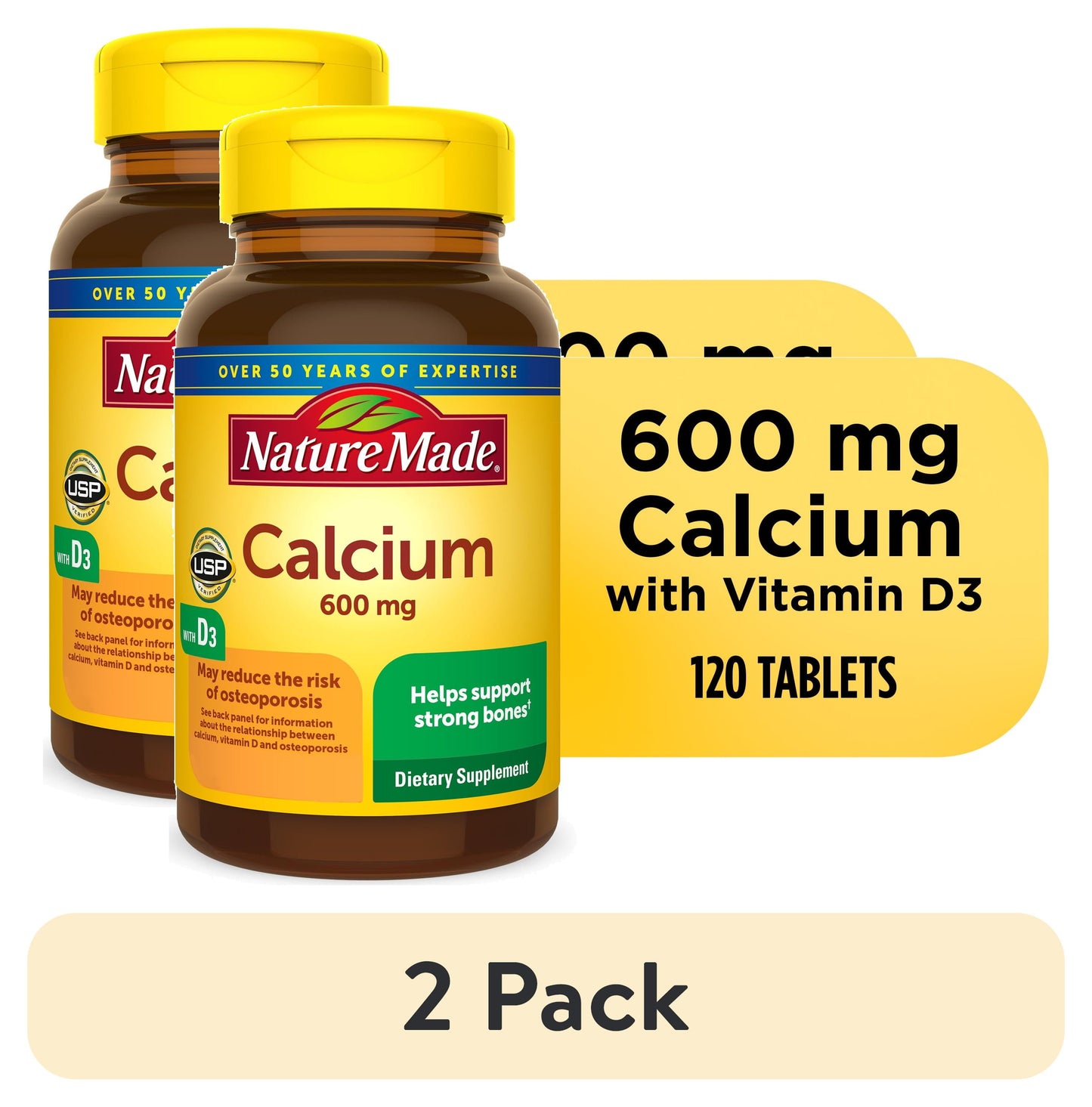 CALCIUM+D TB 600MG-125U 120 CPLT