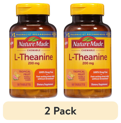 L-THEANINE TROP FRUIT 200MG CHW 50 NATMD