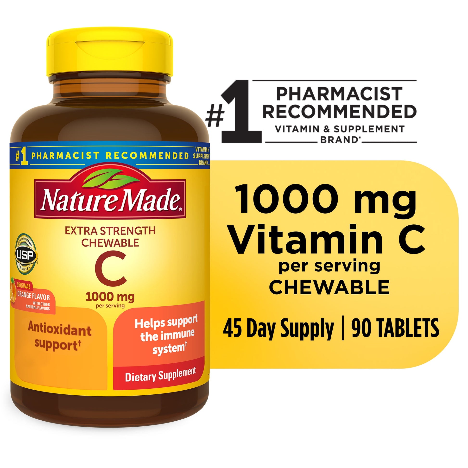NM VITAMIN C ES CW1000MG 90 ORN