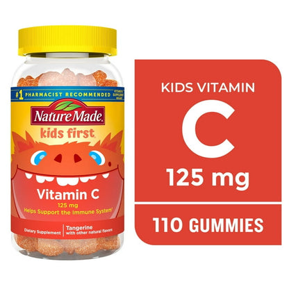 KIDS FIRST VITA C GUMMIES 110CT NAT MADE