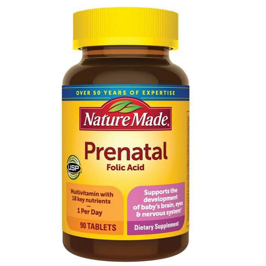 PRENATAL TABLET 90CT NAT MADE