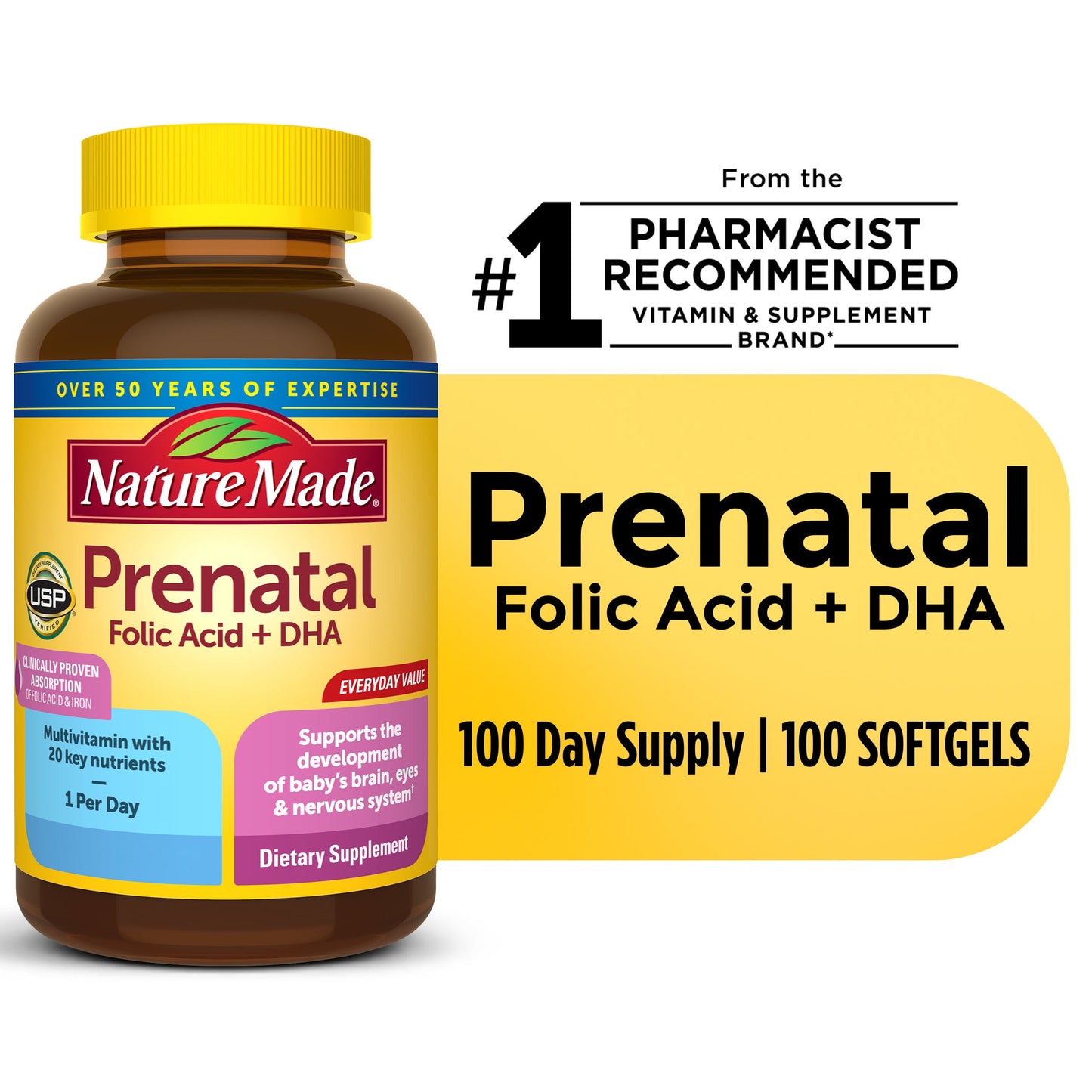 NEONATAL PRENATAL VITAMIN TAB 100