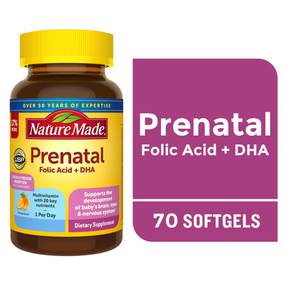 PRENATAL VIT & MINERAL CAP 60CT NAT TRU
