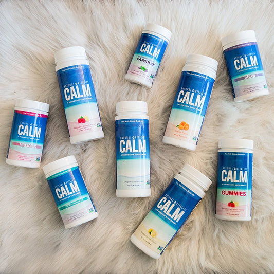 NATURAL VITALITY CALM,SLEEP,GMMY,BLBRY POM