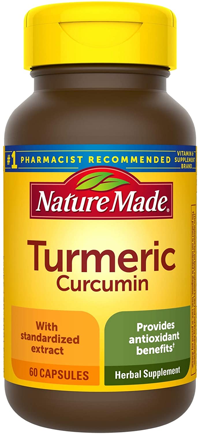 TURMERIC CAPSULE 60CT NAT MADE