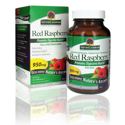 NATURE'S ANSWER RED RASPBERRY LEAF 950MG