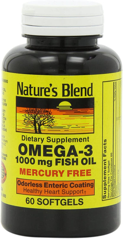 OMEGA-3 EC 1000MG SGC 60CT NAT BLEND