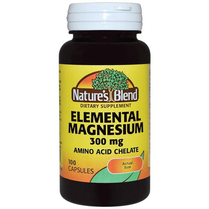 NAT B MAGNESIUM ELEM CP 300MG 100