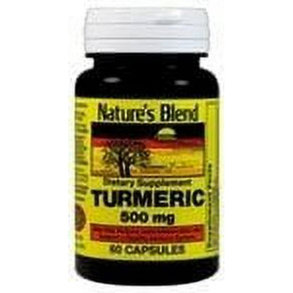 TURMERIC 500 MG CAPS 60CT NAT BLEND