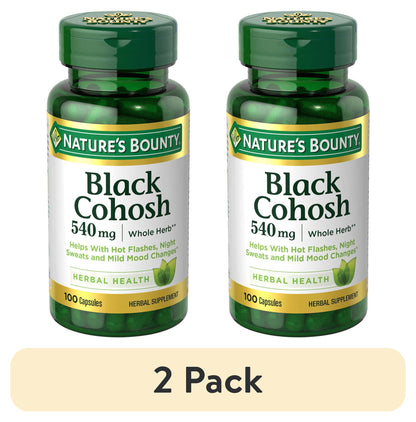 BLACK COHOSH 540MG CAP 100CT NAT BOUNTY