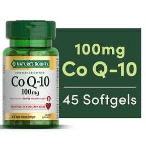 COQ-10 100MG PLUS SFTGEL 60CT NAT BOUNTY