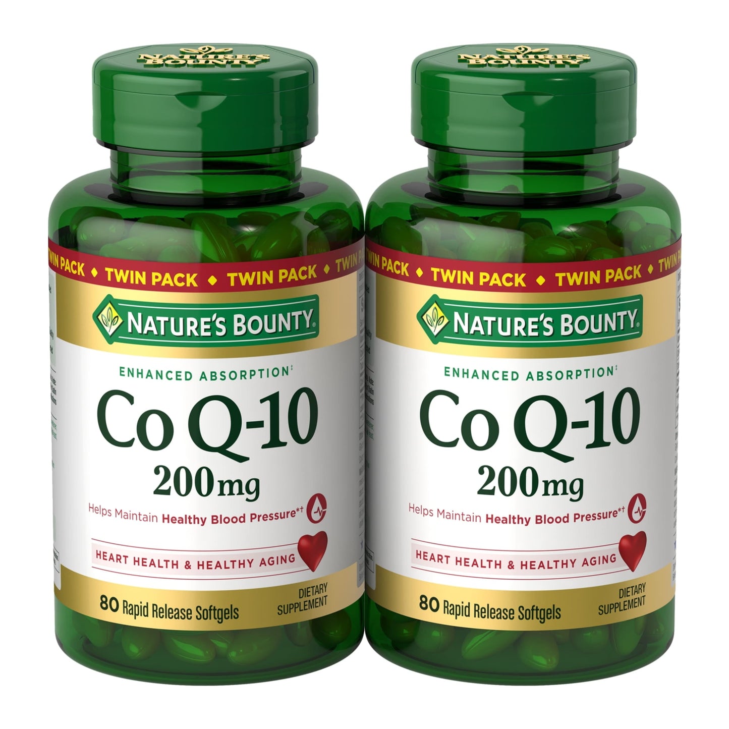 COQ-10 200MG SOFTGEL 45CT NAT BOUNTY