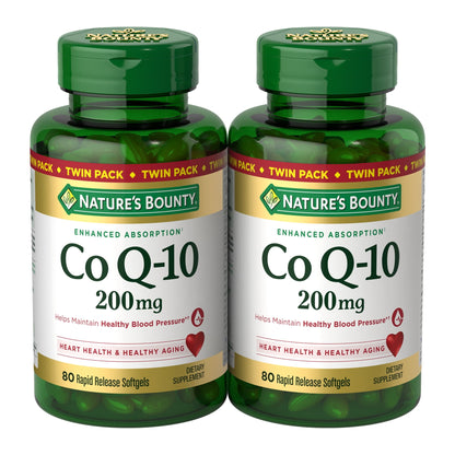 COQ-10 200MG SOFTGEL 45CT NAT BOUNTY