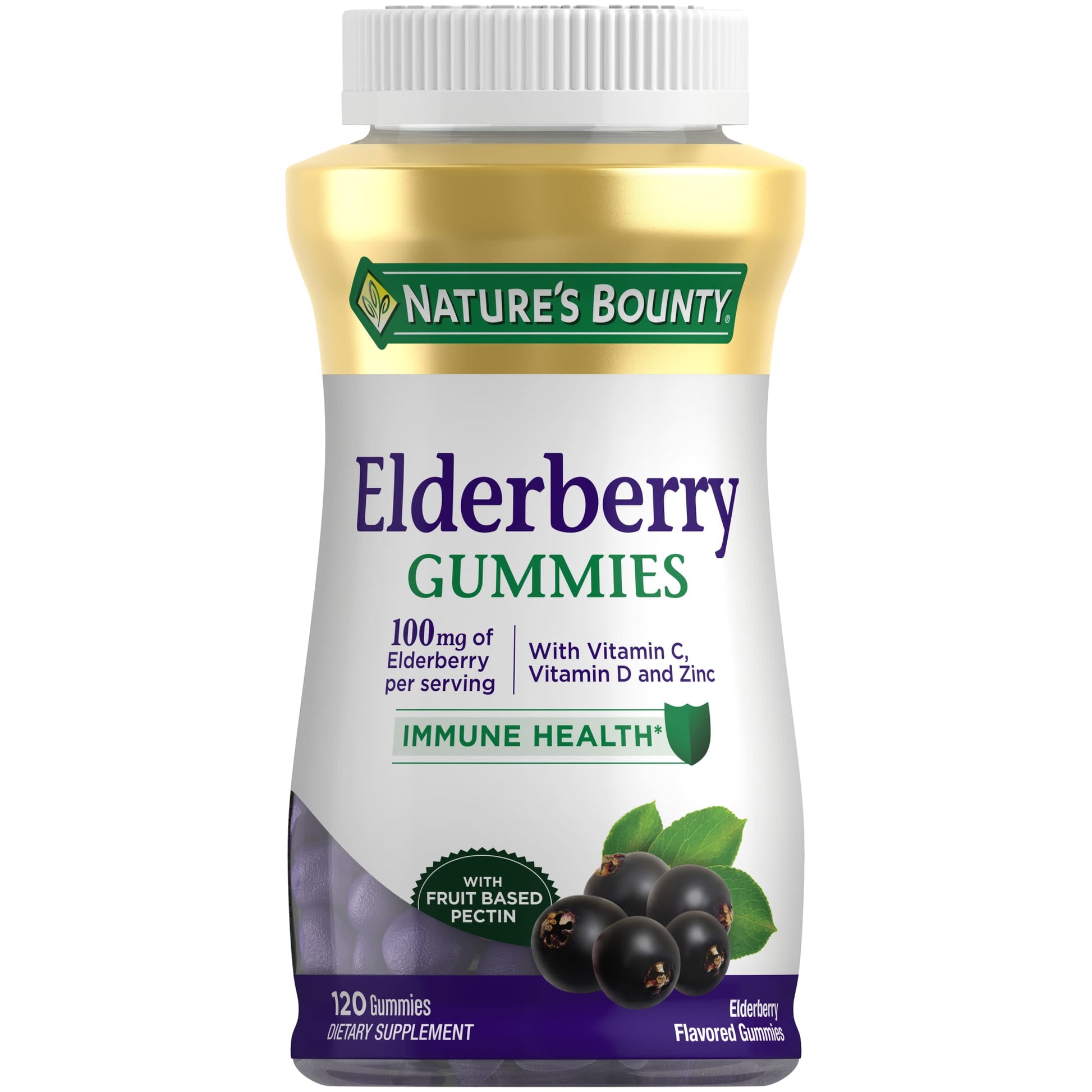 ELDERBERRY 100 MG GMY 70 NAT BOUNTY