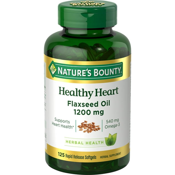NB FLAXSEED OIL GC 1200MG 125 SFG