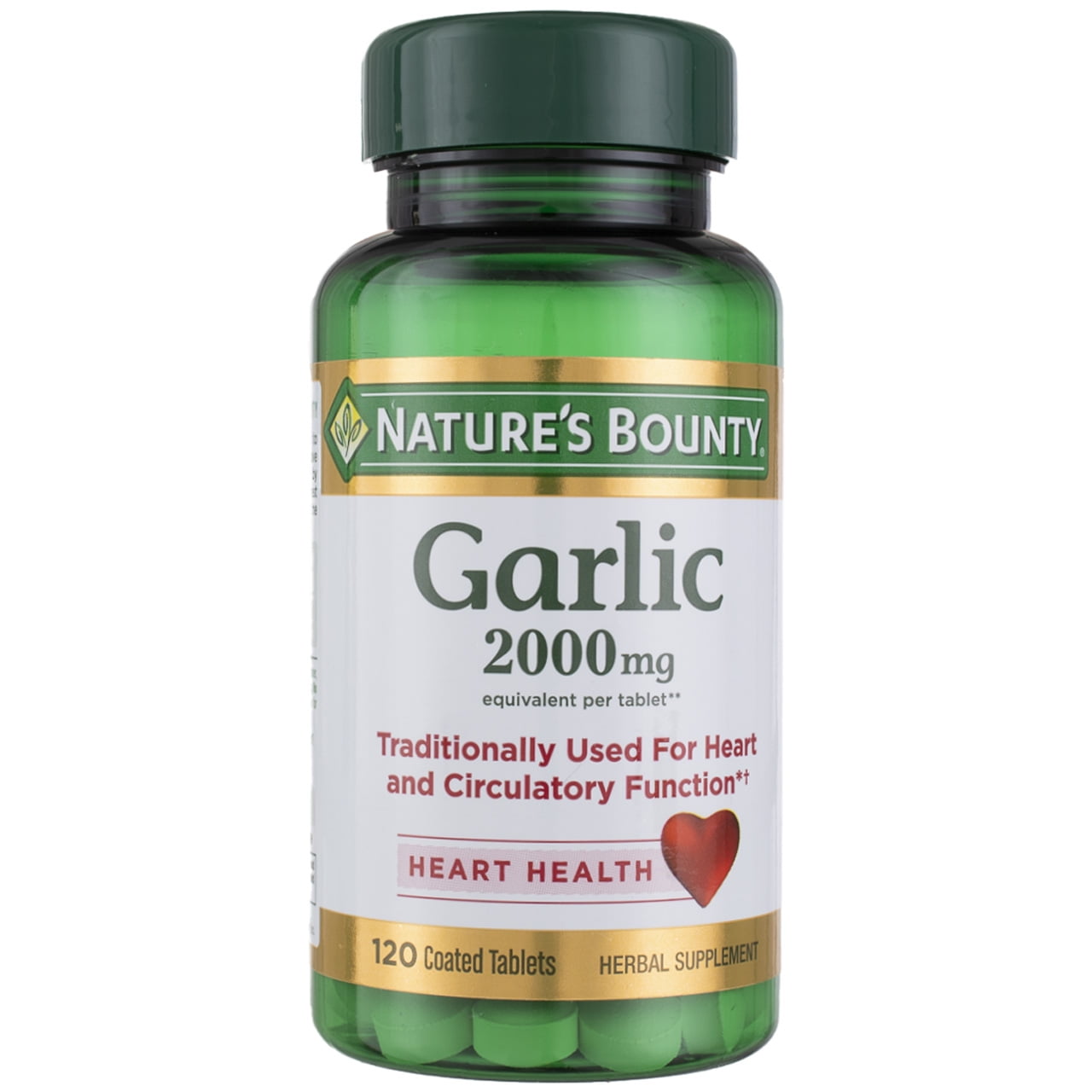 GARLIC 2000MG ODOR FR TAB 120CT NAT BNTY